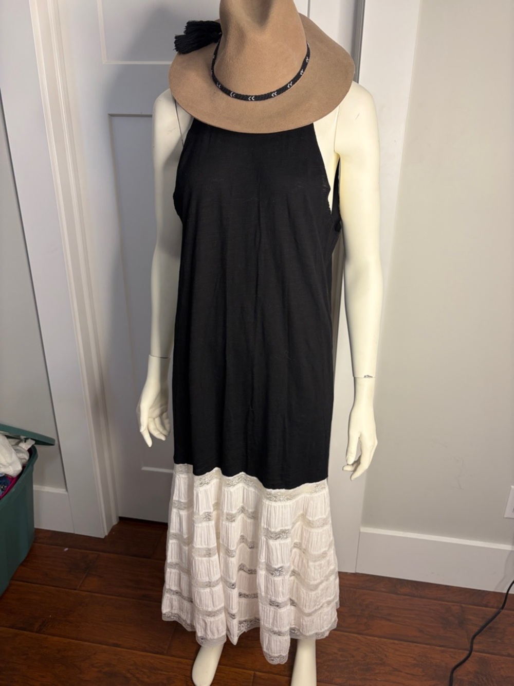 Free People Black maxi dress